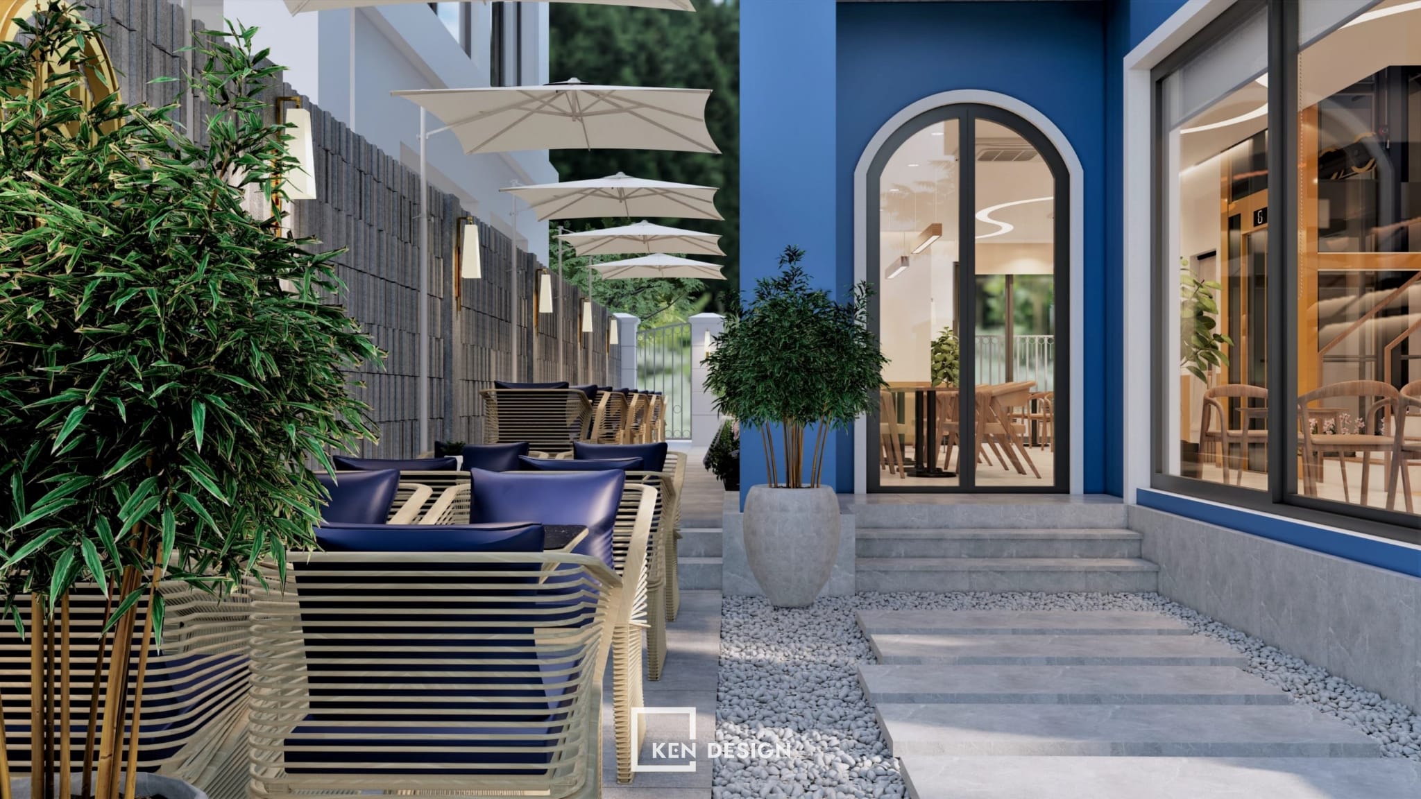 Thiết kế TAX Cafe tại Ocean Park